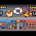 Level 9 🔥 Vs Max Level Player! Full NFT Deck! – Castle Crush