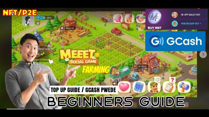 MEEET – FARMING (NFT/PLAY TO EARN) BEGINNERS GUIDE (Top up, gameplay, and Tips)TAGALOG TUTORIAL