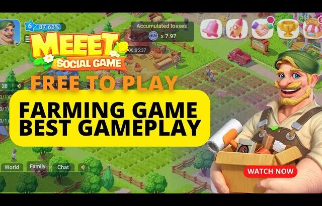 MEET SOCIAL GAME-NFT Farming Game (Free to Play) Mas maganda pa kesa ibang Farming Game