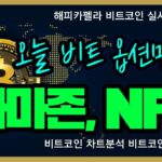 비트코인 실시간,  아마존 상반기 NFT 게임 플랫폼 출시 가능성!  1월 27일 점심💎