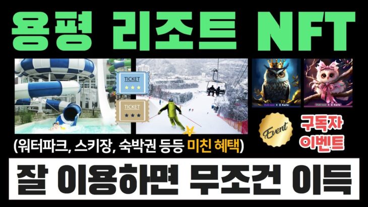 용평리조트에서 놀기만해도 뽕 뽑을 수 있는 NFT, “오빌리네스트”의 모든 것 (+ 구독자 에드 & 화이 이벤트) 120만원 상당 선물🎁 | 클레이튼 기반