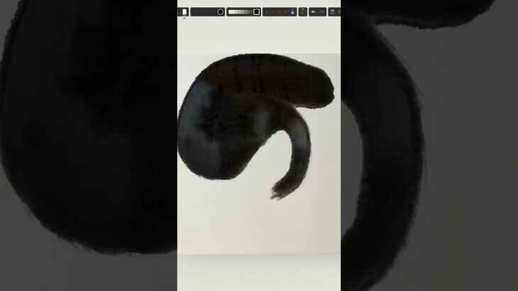 NFT Japanese calligraphy by iPad | 1.18.2023 #art  #nft #reels