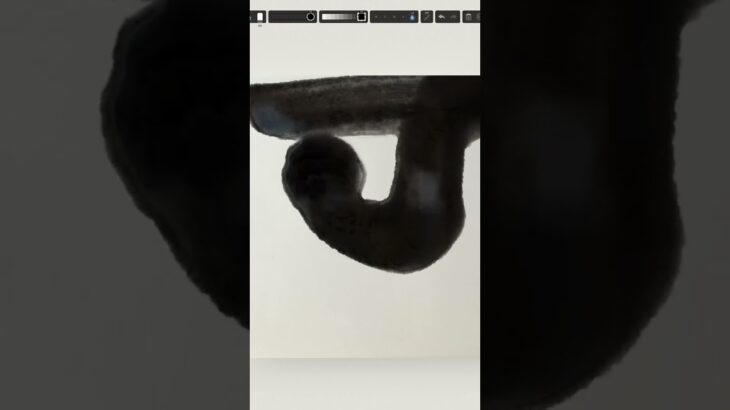 NFT Japanese calligraphy by iPad | 1.29.2023 #art  #nft #reels