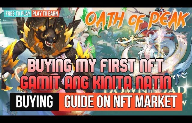 Oath of Peak Buying NFT on Market MMORPG NFT