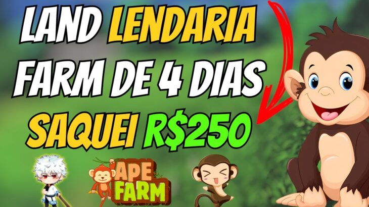 🚨 SAQUEI R$ 250 – PAGANDO MUITO – NOVO JOGO NFT – NOVO CHAIN LEGENDS – APE FARM – NUEVO NFT – GRATIS