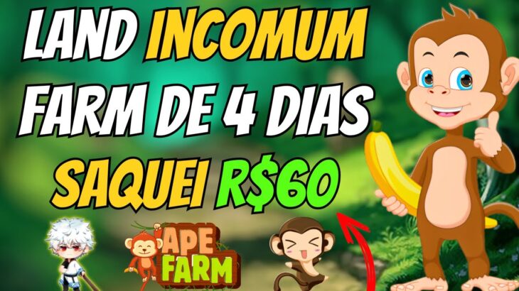 🚨 SAQUEI R$ 60 – NOVO PVU – APE FARM – PAGANDO – NOVO JOGO NFT – CHAIN LEGENDS – NUEVO NFT – GRATIS