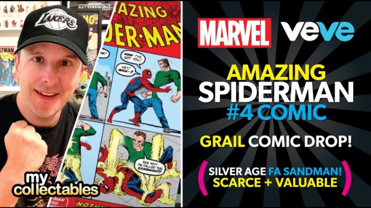 Veve Amazing Spider-Man #4 GRAIL NFT Comic Drop! Massive Value and Scarcity!