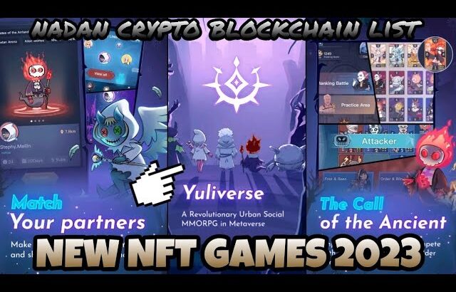 Yuliverse – new NFT games 2023 in Android.  Play to earn crypto.  MMORPG in blockchain. Metaverse