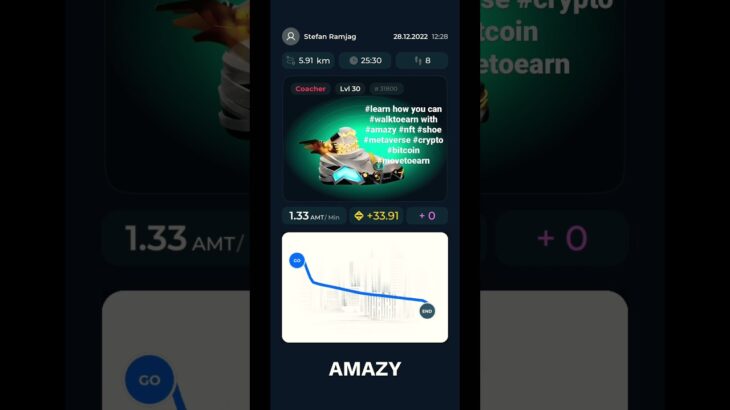 #learn how you can #walktoearn with #amazy #nft #shoe #metaverse #crypto #bitcoin #movetoearn