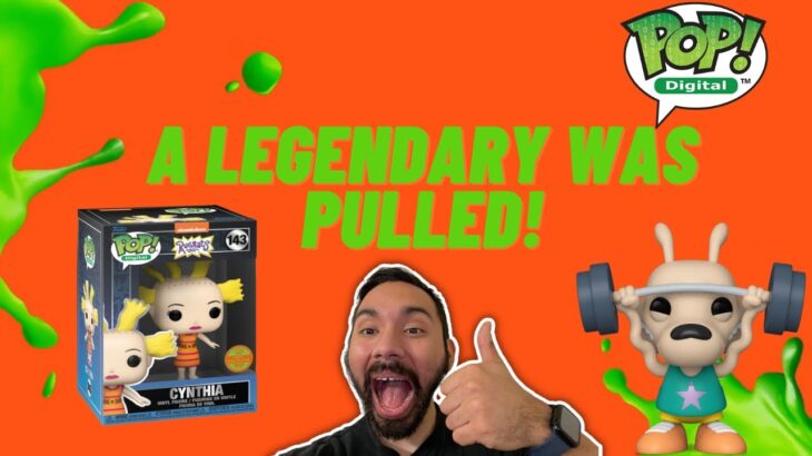 Another Legendary Funko NFT Was Pulled! (Opening Nickelodeon Series 2 Funko NFTs)