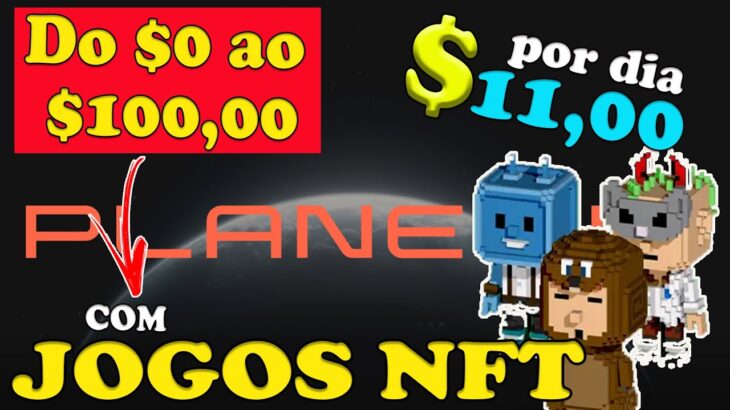 DE $0 À $100 COM JOGOS NFT EP 3 – Meta de VOXEL para Sacar e Meus Ganhos com Planet IX R$ 73,00/Dia