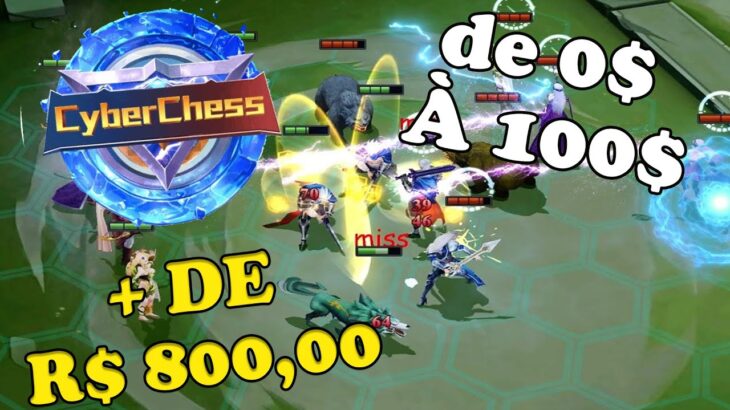 DE 0$ À 100$ COM JOGOS NFT EP 9 – A Moeda desse jogo está valendo MAIS DE R$ 800,00 – Cyber Chess