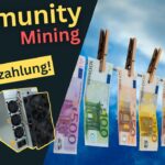Erste Auszahlung Januar 2023 im Community Mining Projekt NFT-miner