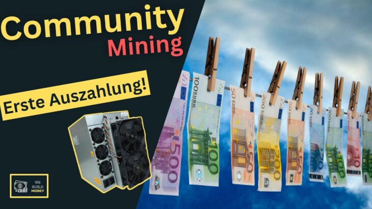 Erste Auszahlung Januar 2023 im Community Mining Projekt NFT-miner