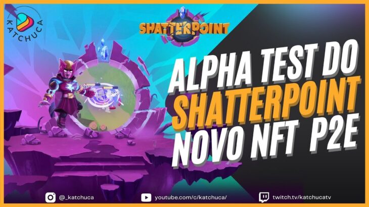 Gameplay do Alpha test do novo NFT SHATTERPOINT veja que sensacional esse game