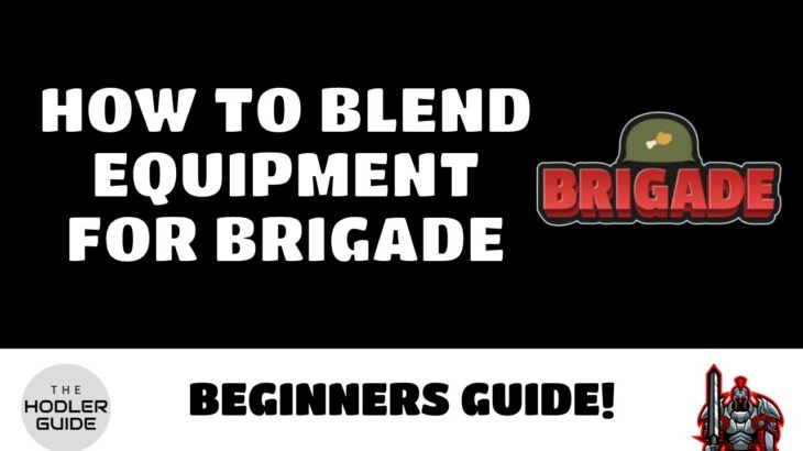 How To Blend Equipment for The Brigade NFT Game | Taco Universe Beginner Guide | WAX Blockchain