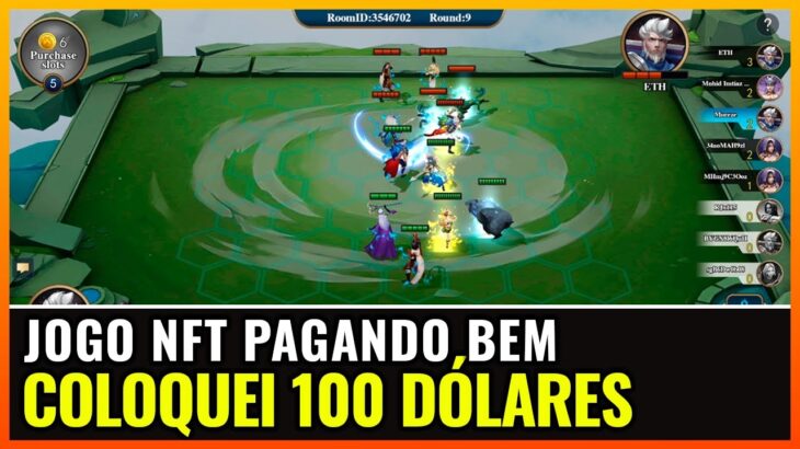 JOGO NFT COM RETORNO RÁPIDO, INVESTI 100 DÓLARES SERÁ QUE PEGO DE VOLTA EM 30 DIAS?! – CYBER CHESS