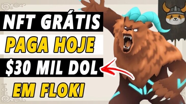 JOGO NFT PAGANDO TOKEN FLOKI GRÁTIS! Como GANHAR no VALHALLA (FREE TO PLAY)