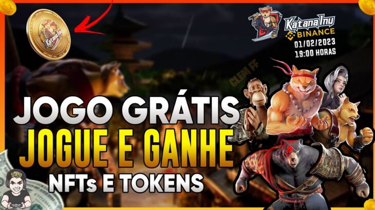 KATANA INU – NOVO JOGO NFT GRÁTIS – BATTLE ROYALE AAA – JOGUE E GANHE TOKENS E NFTs – AMA AMANHÃ