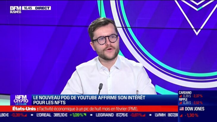 Le nouveau PDG de Youtube est pro-NFT