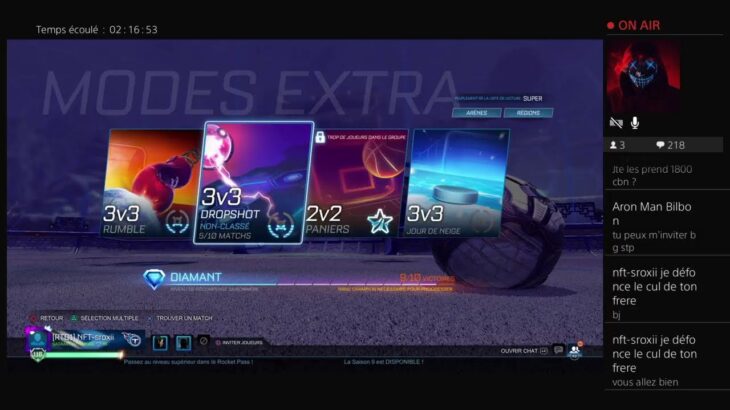 Live rocket league trade cherche collection  psn NFT-sroxii