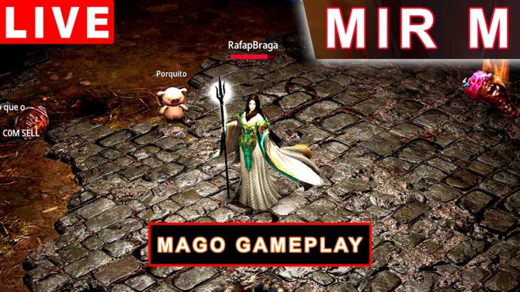 MIR M – TRAVEI no Level 28 | MAGO GAMEPLAY | NFT MMO