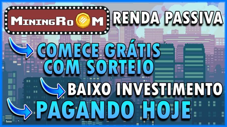 Mining Room: Jogo NFT de Mineração Renda Passiva Pagando Hoje + Sorteio Grátis + Baixo Investimento