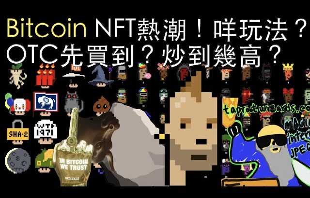 [NFT 中文] Bitcoin NFT會係下一個trend？點解突然成為話題，點樣先買到？有咩風險要留意 btc ordinals inscriptions punks NFT news 新聞 香港