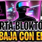 👾NOVEDADES en BLOKTOPIA – Aún PUEDES TRABAJAR CON este nuevo METAVERSO NFT👾