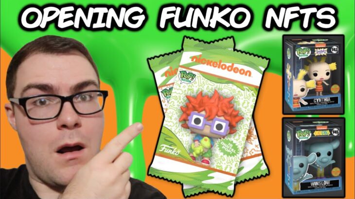 Nickelodeon x Funko Series 2 NFT Packs Opening!