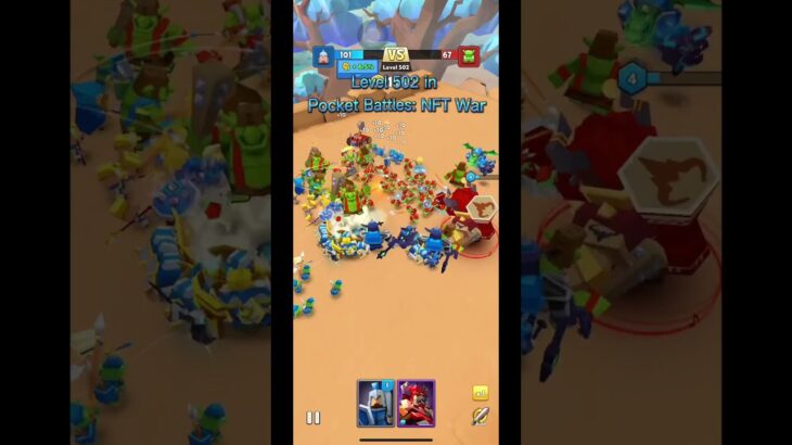 Pocket Battles: NFT War Level 502