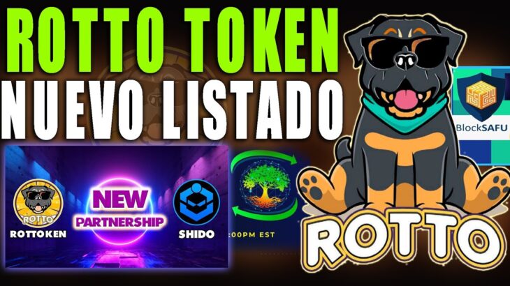 🔥ROTTO TOKEN NUEVO LISTADO EN SHIDODEX😱 AMA – COLECCION NFT🤯