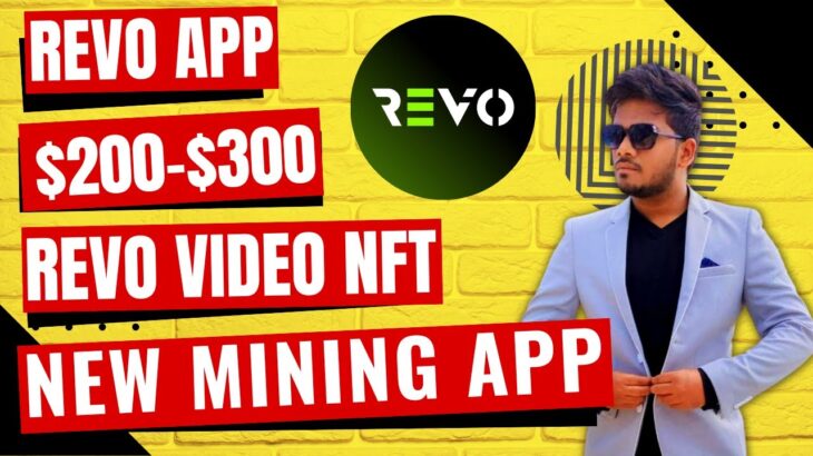 Revo app || Revo Video NFT Platform || $R3VO Token Launch || Revo Exchange || Revo Token mining