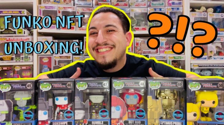 Unboxing Funko NFT Transformers Series Physical Redemption Set!