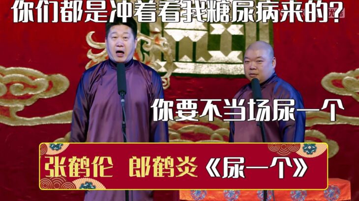 😲张鹤伦：你们都是冲着看我糖尿病来的？🤔郎鹤炎：你要不当场尿一个？《尿一个》张鹤伦 郎鹤炎 | 德云社相声大全 | #郭德纲 #于谦 #岳云鹏 #孙越 #张鹤伦 #郎鹤炎 #高峰 大收录