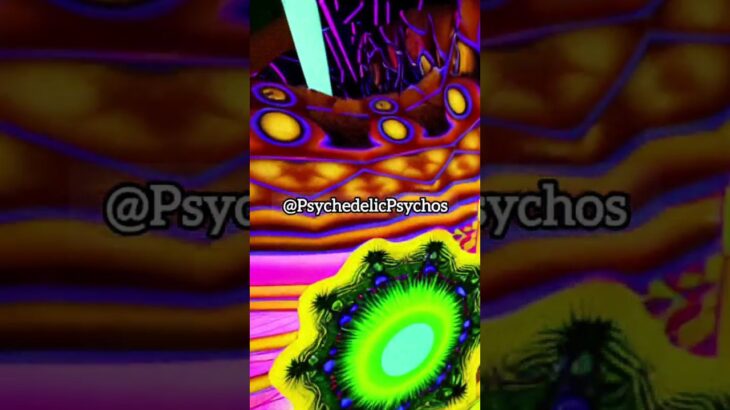 #65 Psychedelic 1 Minute Trip #animated  #nft  #collection #shorts #viral #psychedelic #psy