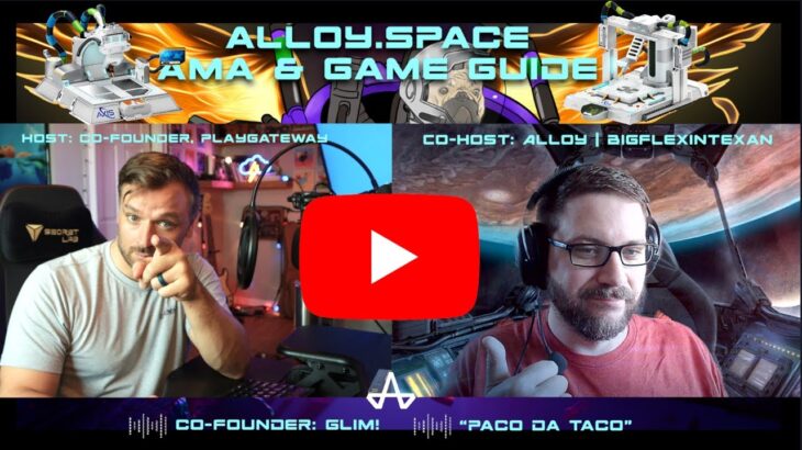 Alloy Space AMA & NFT Game Guide (LIVE!)