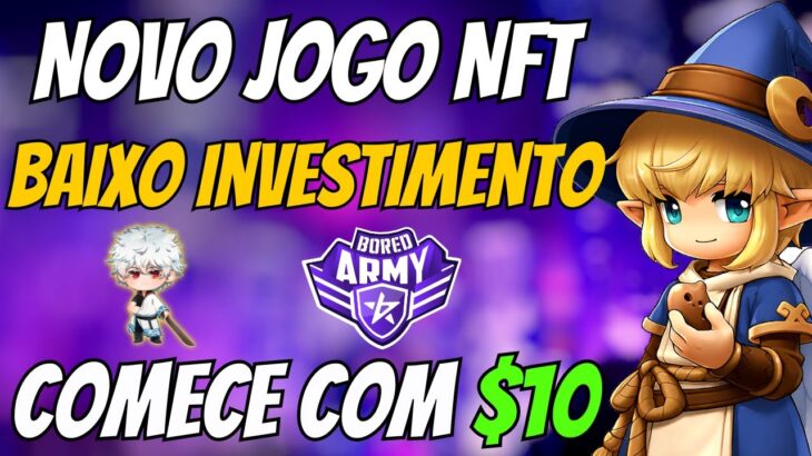 🚨 BORED ARMY – COMECE COM $10 💸 –  PAGANDO – NOVO JOGO NFT – NUEVO JUEGO NFT – JOGO NFT – GRATIS