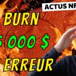 BURN 135 000$ par erreur | Tendance NFT | Universal Picture sur APTOS