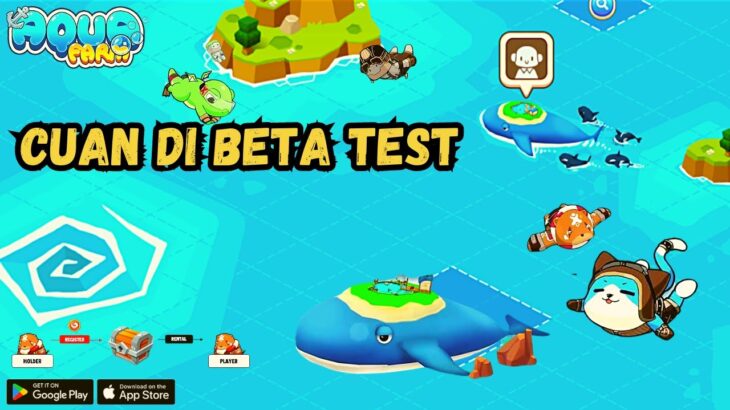 CARA AGAR AGAR BISA CUAN DI GAME NFT AQUA FARM – CLOSED BETA TEST