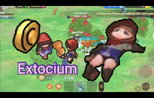 EXTOCIUM✓Cryptocurrency and NFT Games!
