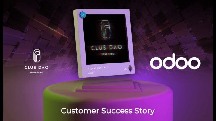 Evolving into a private club for the crypto, blockchain and NFT with Odoo: Club DAO Success Story