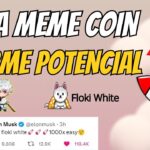 ⚡ FLOKI WHITE – NOVA MEME COIN COM POTENCIAL DE FAZER 1000X – NOVO NFT – NUEVO NFT – NOVA CRYPTO