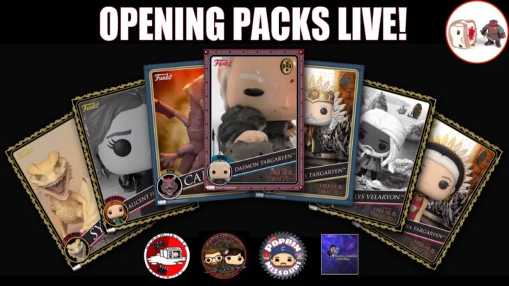 FUNKO NFT HOTD DROP! – Opening Packs LIVE! | House of the Dragon