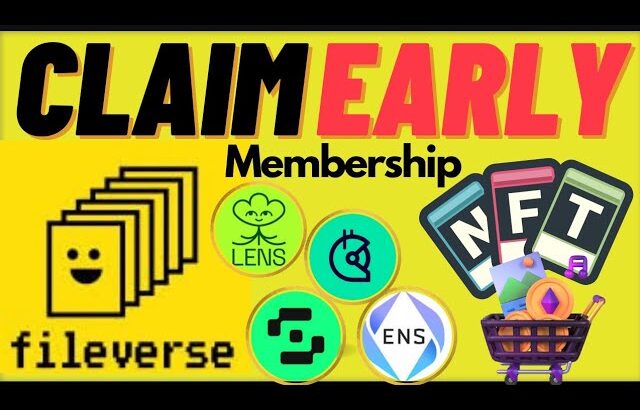 Fileverse Membership NFT Early Users Get | Lens/ENS/Safe users Can Join