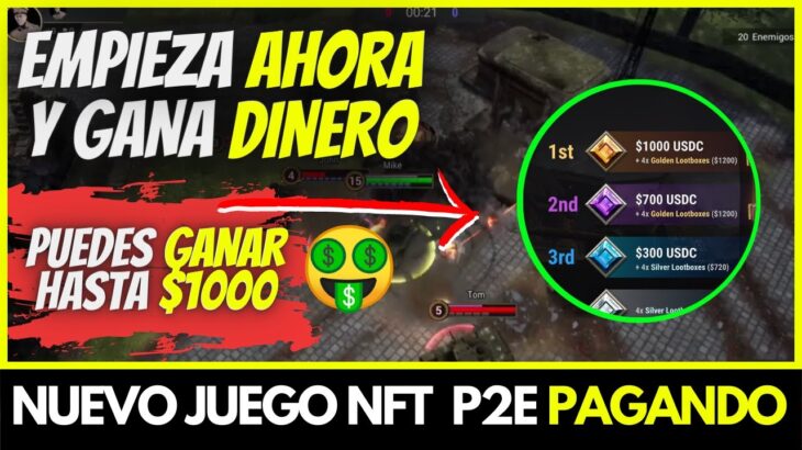 🤯GANA HASTA $1000 EN JUGANDO A WAR LEGENDS 🤯 NUEVO JUEGO NFT PLAY TO EARN 2023 PARA GANAR DINERO ✅