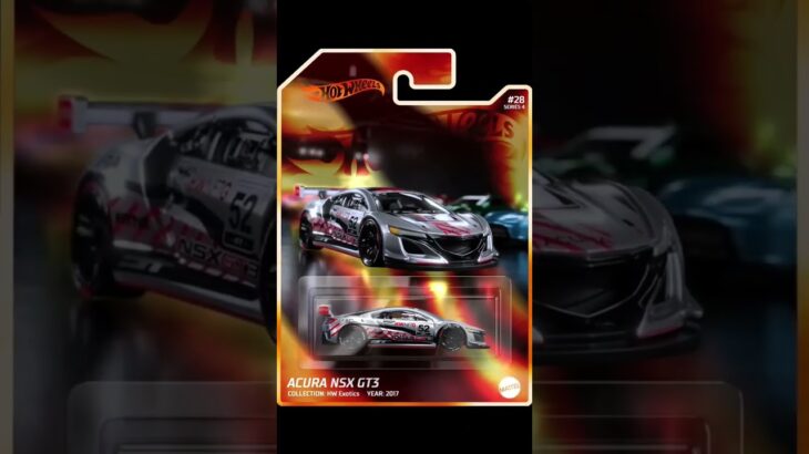 HOT WHEELS 2022 NFT GARAGE SERIES 4 | HOT WHEELS ACURA NSX GT3 #hotwheels #hotwheelscollection