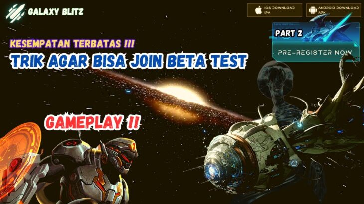 KESEMPATAN TERAKHIR !! JANGAN SAMPAI KETINGGALAN UNTUK BISA BERMAIN DI GAME NFT GALAXY BLITZ