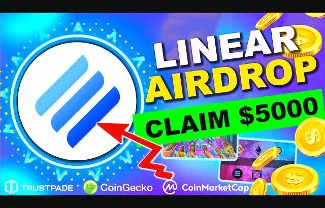 LINEAR Fitness Token [ AIRDROP 500$ ] NFT Coin | LINA