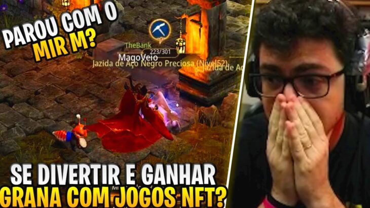 MARCO VEIO PAROU COM O MIR M? O PROBLEMA DOS JOGOS NFT 🥶 | MIR4